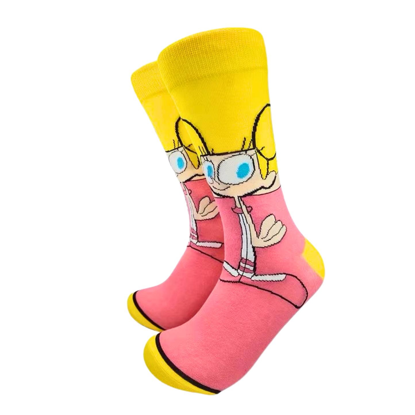 MEDIA MEDIANA AMARILLA Y ROSA DEE DEE