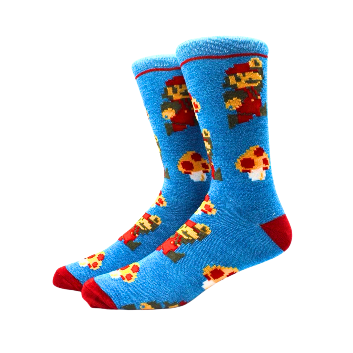 MEDIA MEDIANA AZUL MARIO BROSS