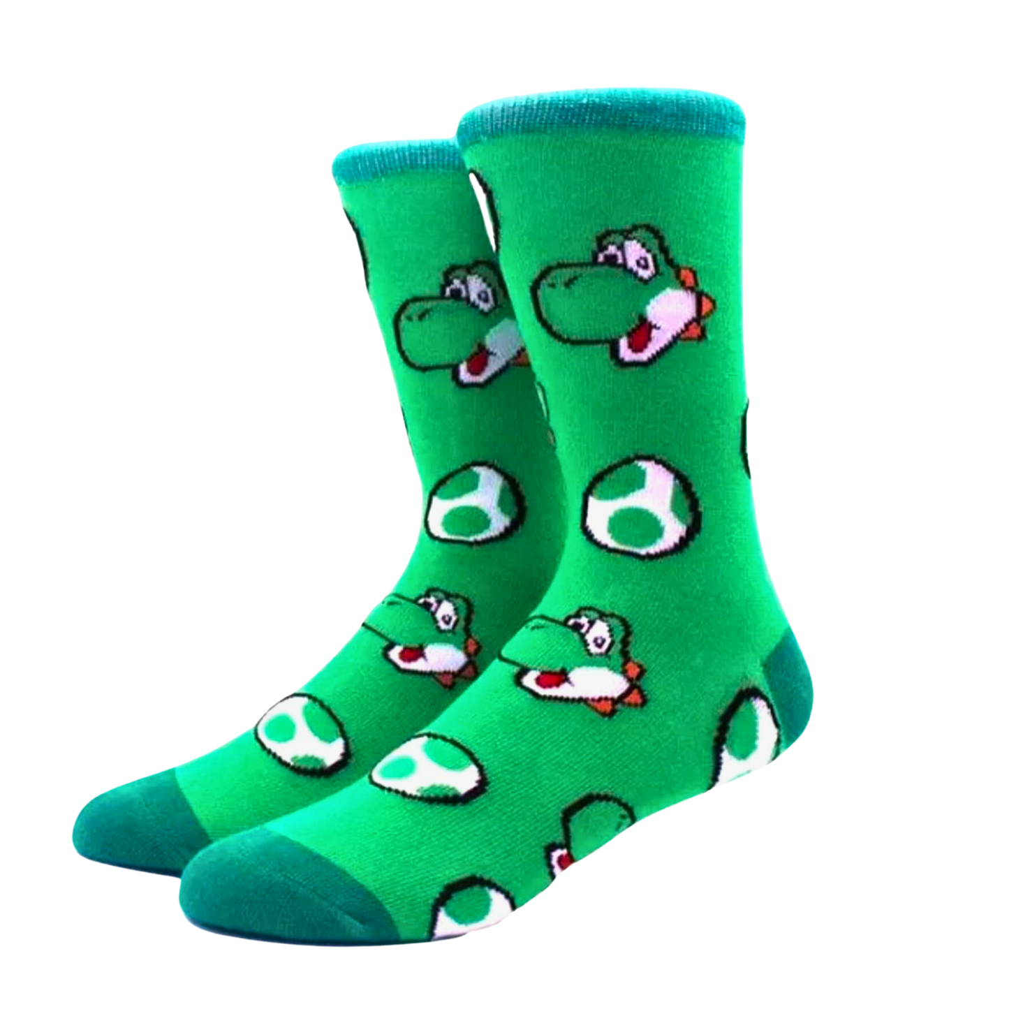 MEDIA MEDIANA VERDE YOSHI MARIO BROSS