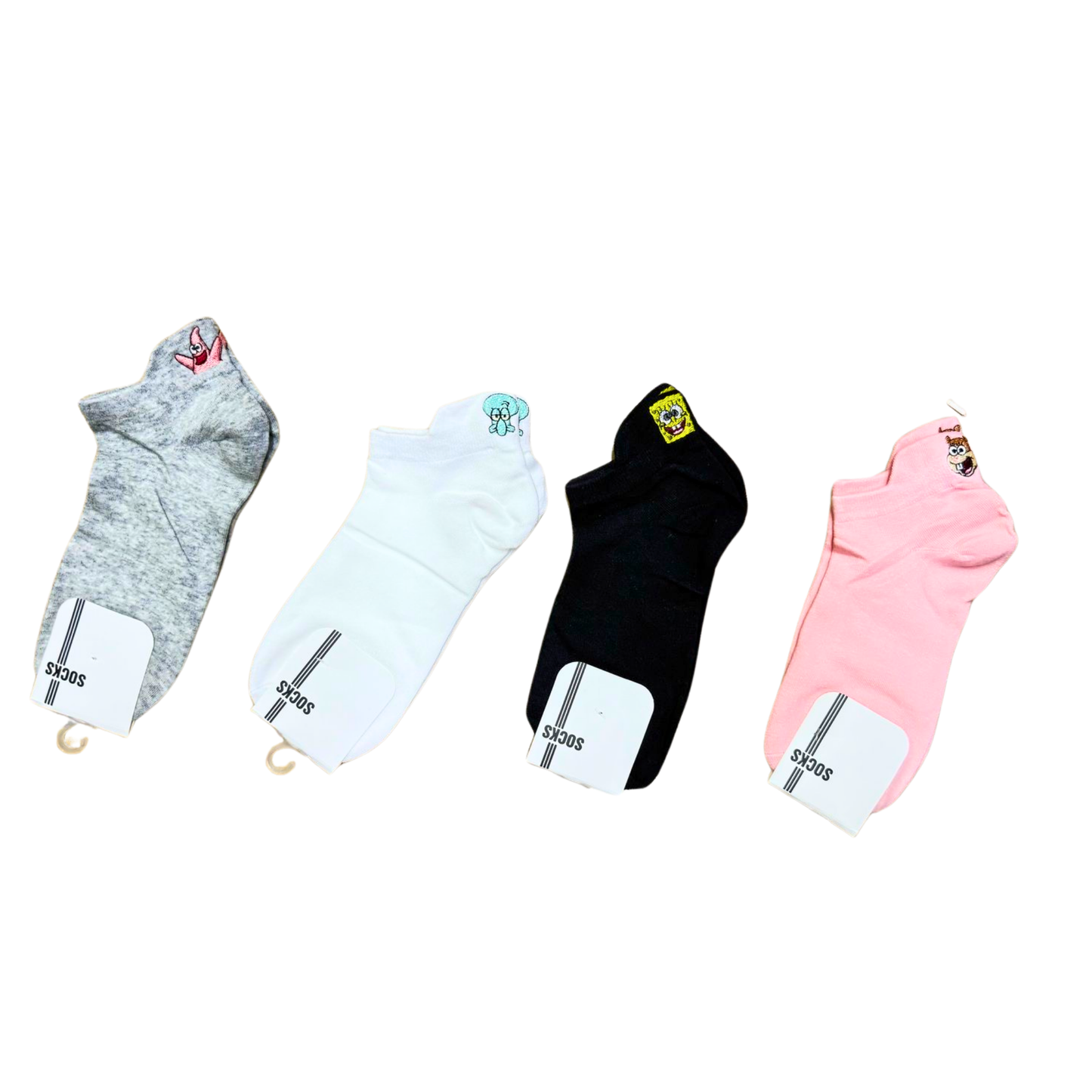 MEDIAS TOBILLERAS FACE BOB ESPONJA