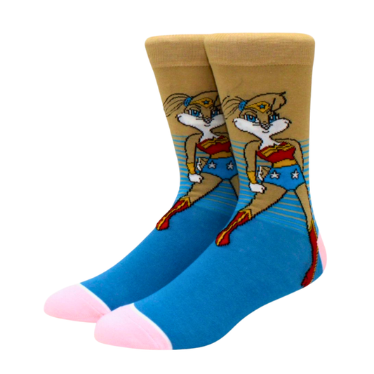 MEDIA MEDIANA BEIGE LOLA BUNNY