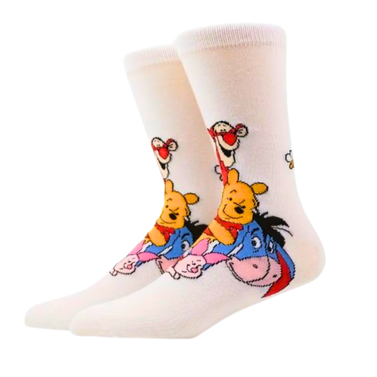MEDIA MEDIANA BLANCA WINNIE POOH