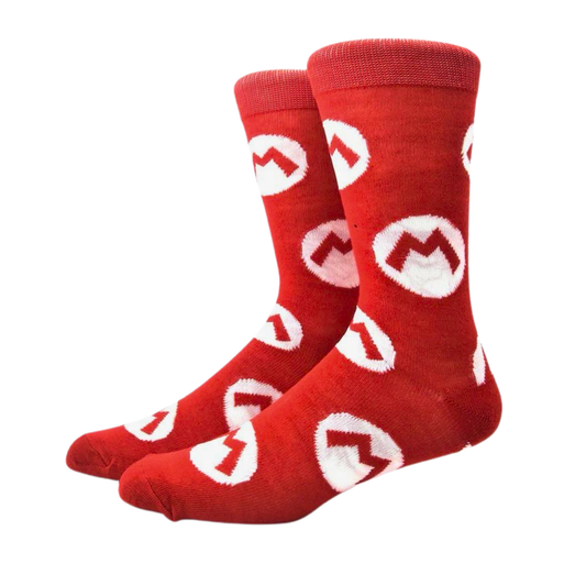 MEDIA MEDIANA ROJA LOGO MARIO BROSS