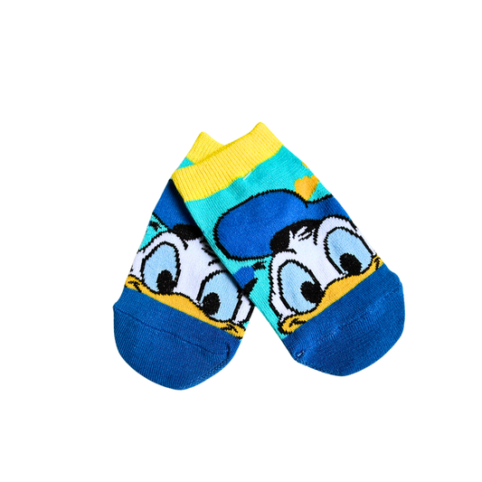 MEDIA ANIMADA INFANTIL CORTA AMARILLA PATO DONALD