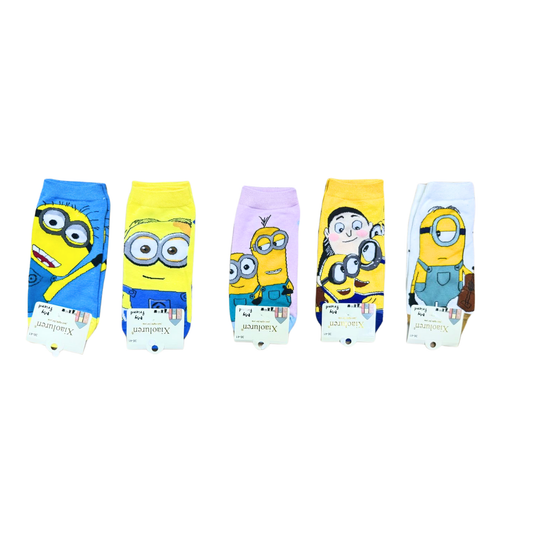 MEDIAS TOBILLERAS MINIONS