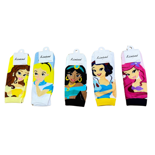 MEDIAS TOBILLERAS PRINCESAS DISNEY