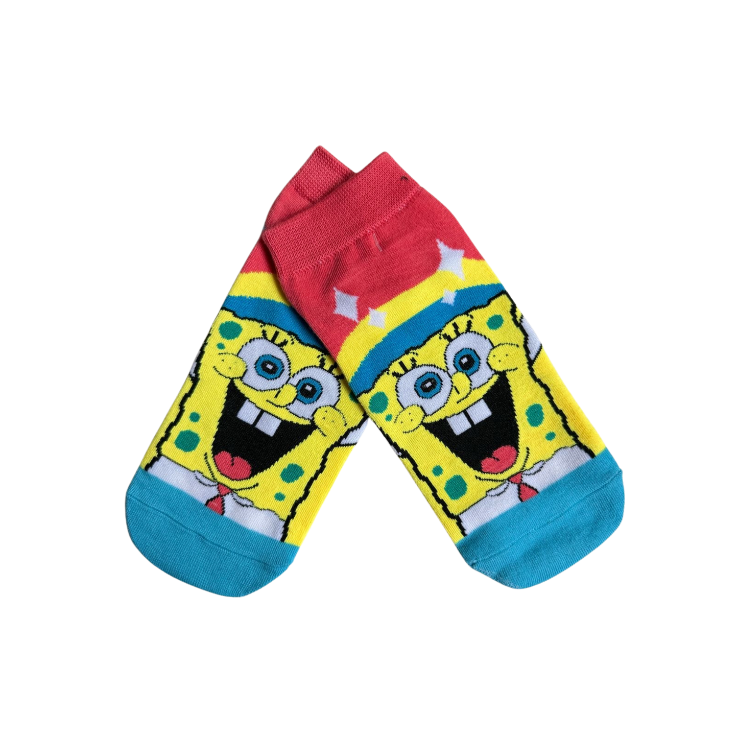 MEDIA TOBILLERA ROSA BOB ESPONJA